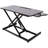 Adjustable Height Standing Laptop Desk,Adjustable Sit To Stand Up Workstation  With Keyboard Tray,Black-1832393251