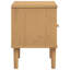 Bedside Table Rattan Look-93366320