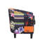 Angelice Multicoloured Patchwork Accent Tub Chair-539731984