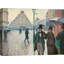 Paris Street With Rainy Day by Gustave Caillebotte - No Frame Painting-1331834021