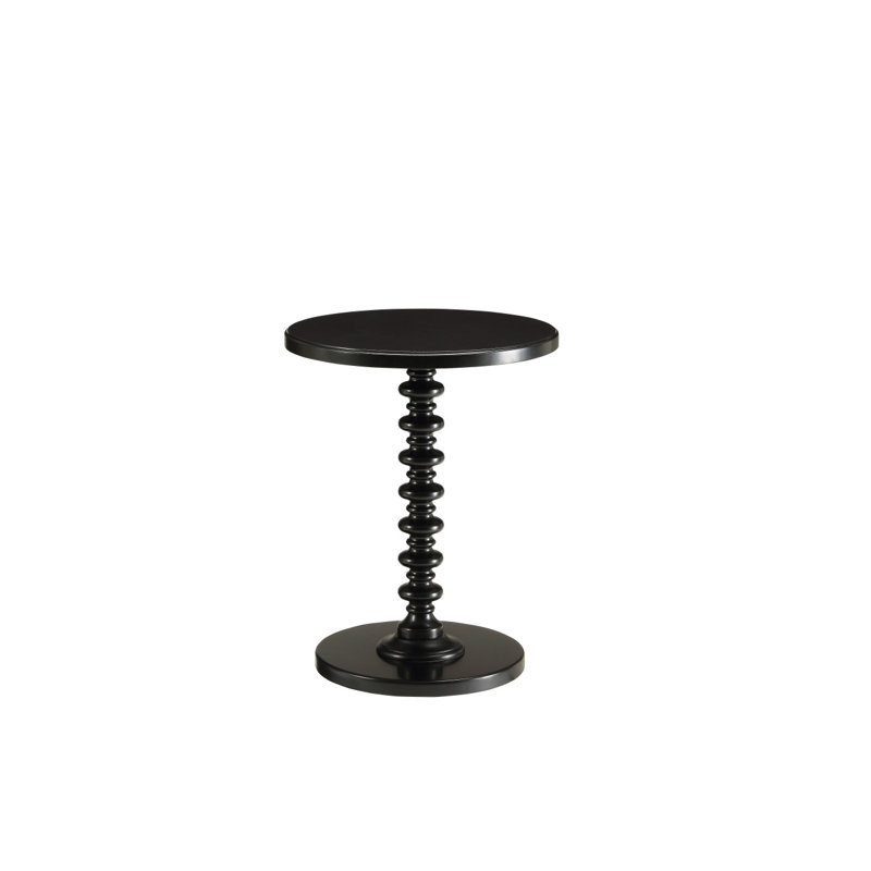 Table d'appoint Acton, Noir, Noir