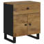 Launcest 50cm W Metal Bedside Table