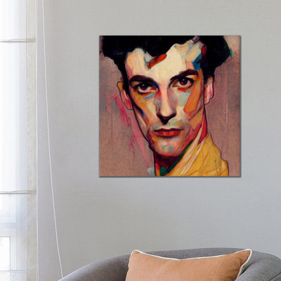 Orange May, 2023 by Brain Wave Cult - Gallery-Wrapped Canvas Giclée on Canvas