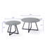 Ensemble de tables basses Modern Modern