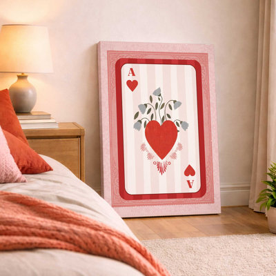 Floral Heart Ace