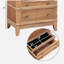 Table d'appoint 3 tiroirs Hazel pour salon, couloir, entrée, ensemble de deux Hazel (ancien SKU: BS315640AAD)