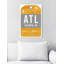 «Atlanta L bagage» - reproduction d'art textuel-32490281-32651125