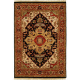 Hand Knotted Wool Oriental Area Rug