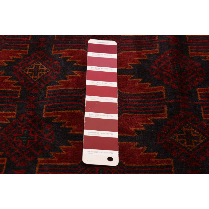 Teimani Red Rug 3'11" x 6'4"