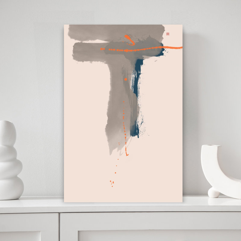 Contemporary Art Abstract Contemporary Modern Wall Art - Print, 45.72 cm H x 30.48 cm W