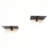 2 Piece Metal Floating Shelf