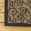 Tapis intérieur / extérieur noir / kaki Haggerty-155160599