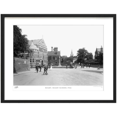 Rugby, Rugby School 1922 by Francis Frith - Single Picture Frame Print