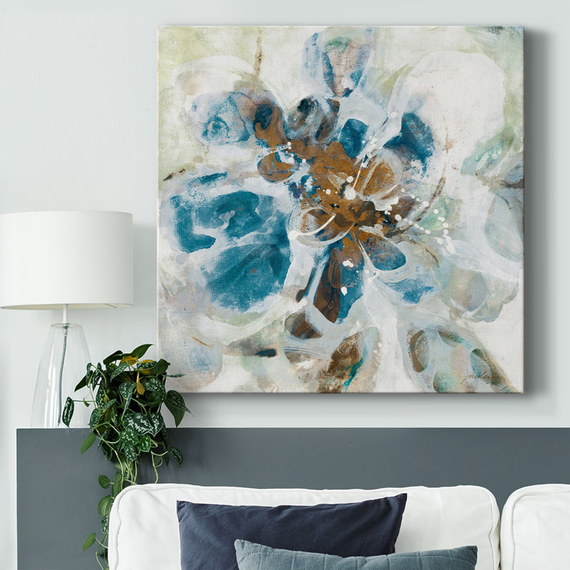 Toile tendue New Moon II-Gallery, H 8 po x l 8 po x P 1,5 po