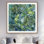 «Abstract Succulents - Hygge Cactus», reproduction encadrée