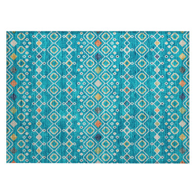Aleighna Area Rug with Non-Slip Backing