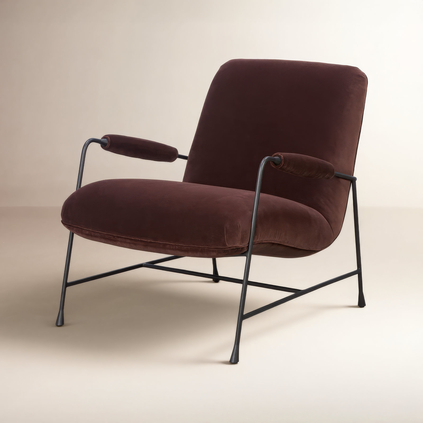 Ashburn Chair-Crete Putty, Surrey Plum