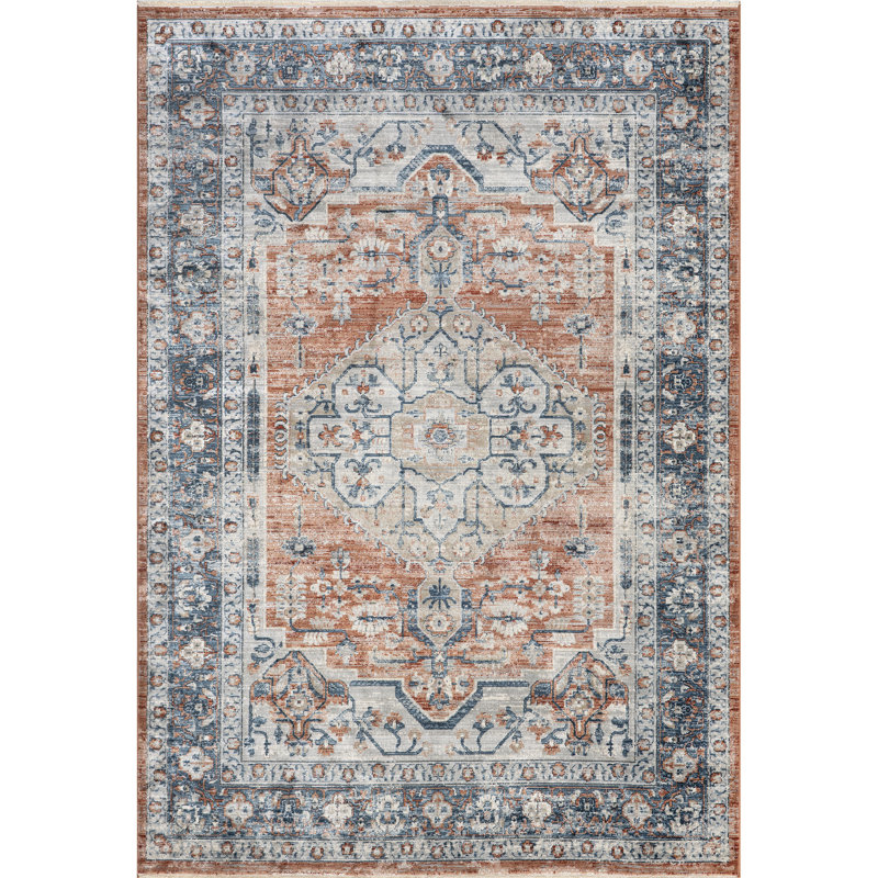 Tapis de couloir Demarcus, Rectangulaire 3 pi x 5 pi