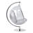 Modholic Hanging Bubble Chair With Stand, Silver-121847910