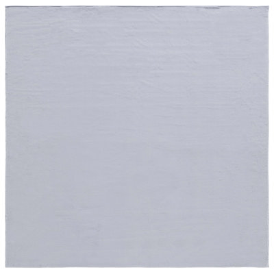 Tapis uni gris clair fabriqué à la machine