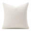 Ensemble de 2 housses de coussin texturés en chenille Amalfi, 50 x 50 cm, ivoire
