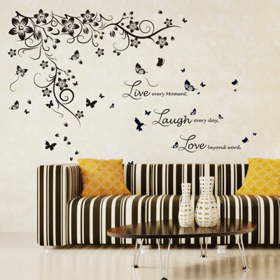 Non-Wall Damaging Wall Decal