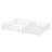 Metal Full XL Over Queen Bunk Bed With Ladder And Safety Guardrails-116489198