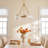 Wellington 6-Light Dimmable Drum Chandelier-1229060963