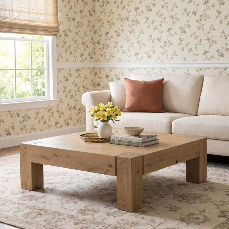 Keaton Emmer Coffee Table-Aged Smoked Oak