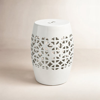 Keaton Ceramic/Porcelain Garden Stool