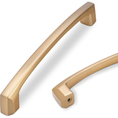 Gold Zinc Alloy Cabinet Pulls 