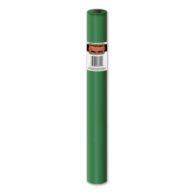Rouleau de nappe en plastique jetable, Vert forêt