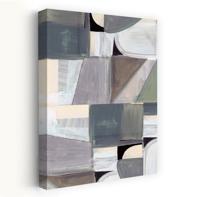 Art contemporain contemporain abstrait, H 48 po x l 32 po