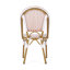 Chaises d'extérieur en polyuréthane et aluminium pour l'extérieur, ensemble de 2