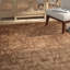 Tapis ikat en laine / chocolat Huckle-24535575