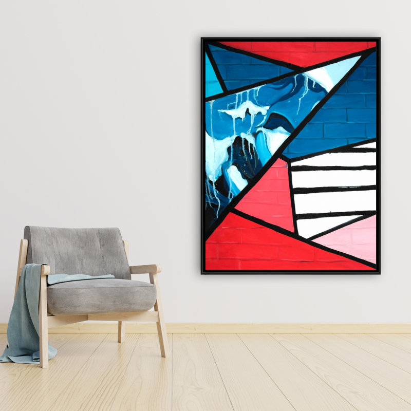 Diagonal Unity Print On Canvas