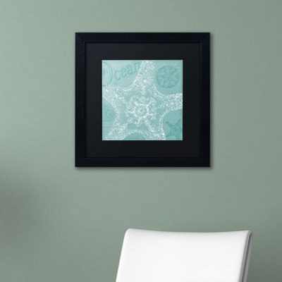«Maaffey Aqua Treasure I» par Daphne Brissonnet, impression encadrée