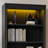 83.4" Tall Wood Bookcase,5-Tier Home Decor Bookshelves with Adjustable Storage Shelves-68265585-80073259