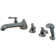 Made To Match Triple Handle Deck Mounted Roman Tub Faucet with Handshower