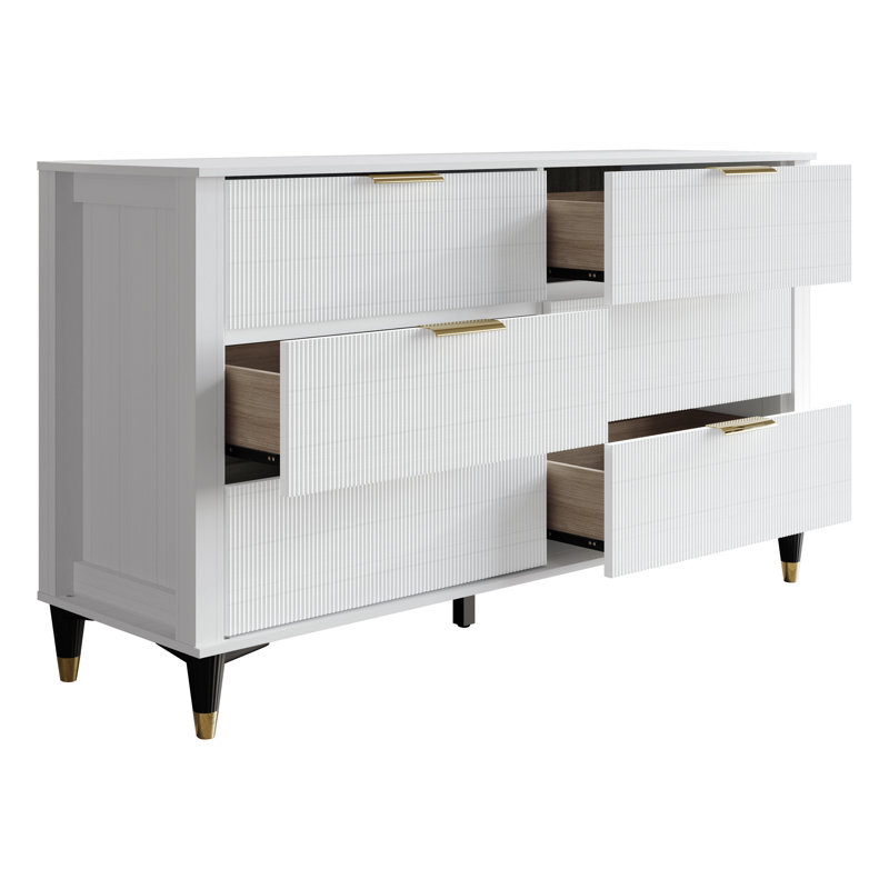 DRESSER EN BLANC, Blanc