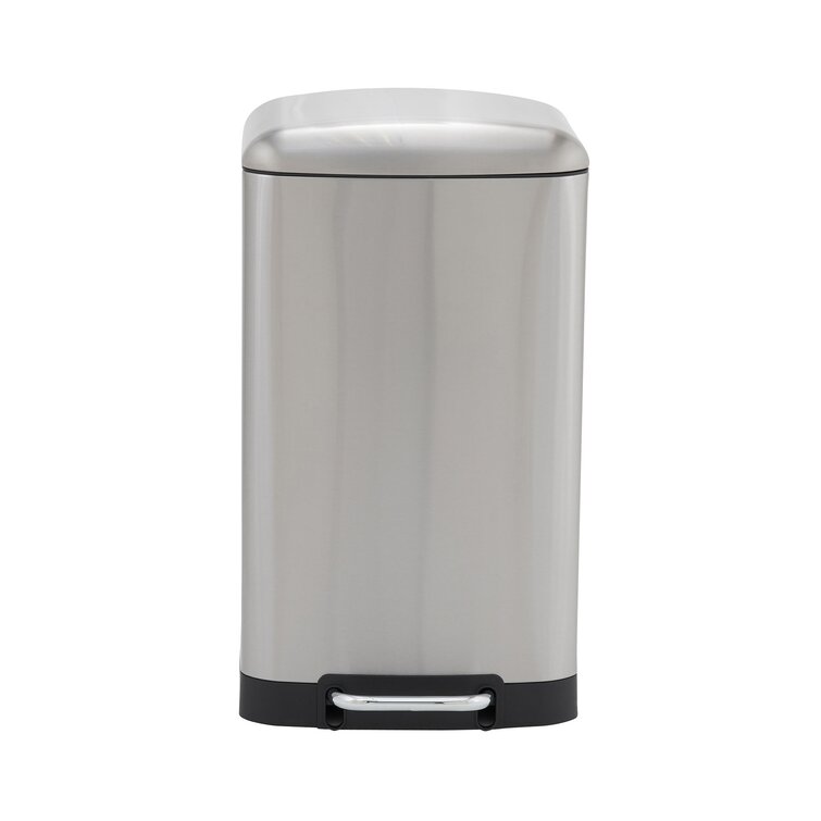 Simplehuman 40l Slim Plastic Step Trash Can : Target