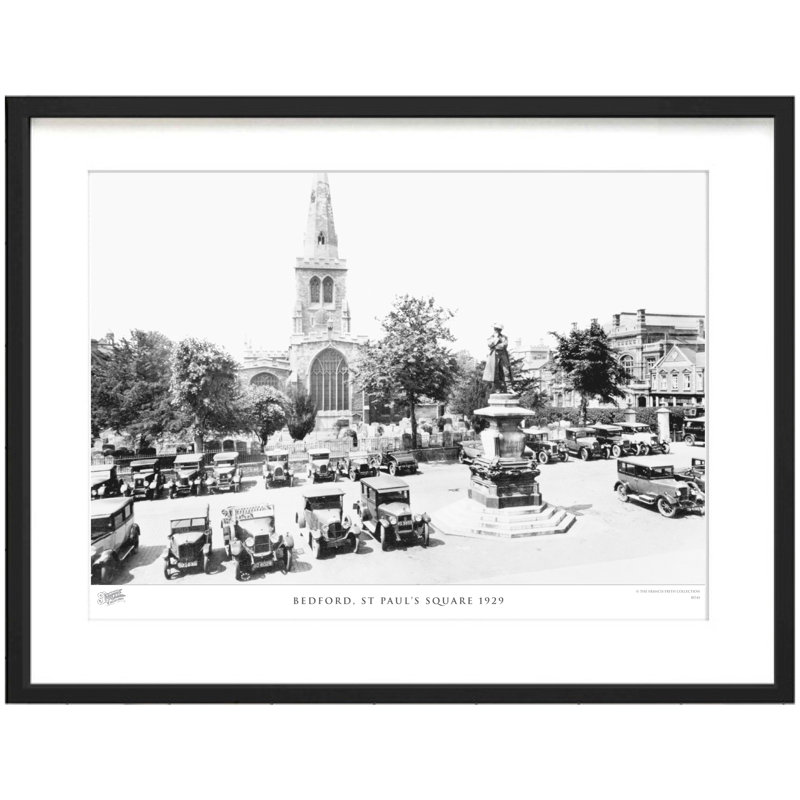 Bedford, St Paul - Single Picture Frame Print, 45cm H X 60cm W x 2cm D