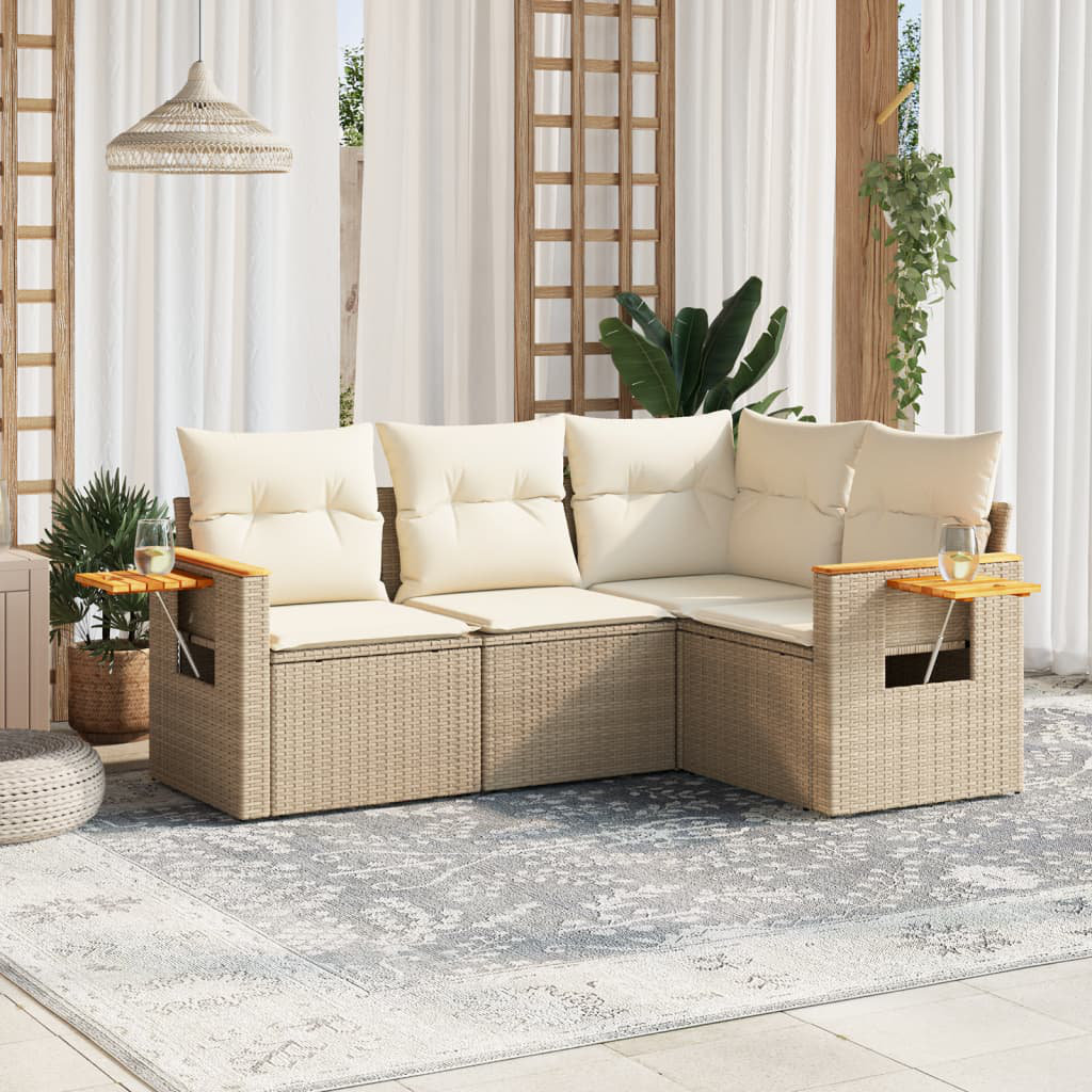 Gartensofa Anamol mit Kissen