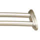 Adjustable Double Curved Shower Curtain Rod