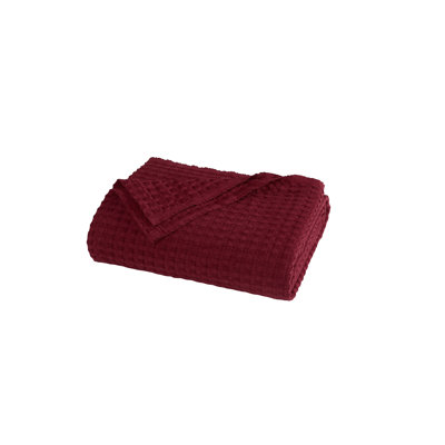 Brooklyn Loom Cotton Waffle Family Blanket