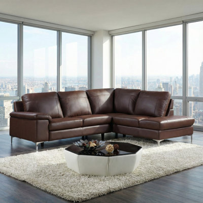 Agan 98.5" Wide Right Hand Facing Sofa & Chaise by Latitude Run