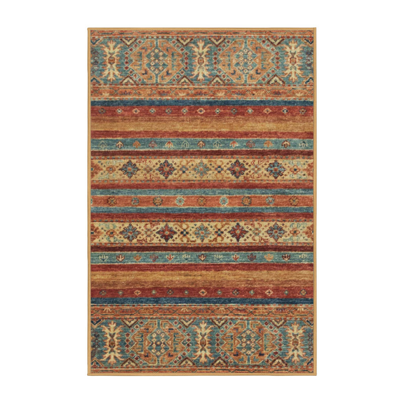 Abstract Indoor Rug, Rectangle 8' x 12'