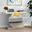 Rillamas 47.2" Mirrored Glass Console Table