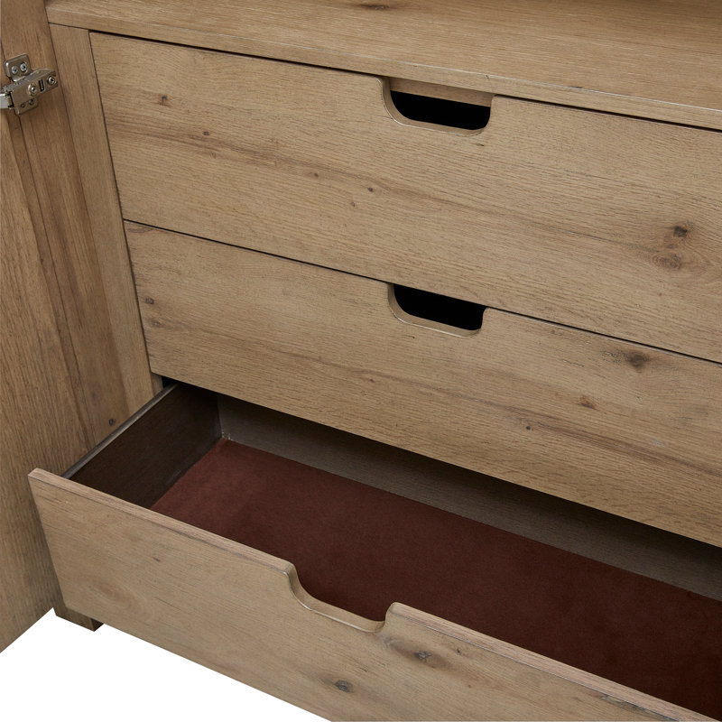 Armoire en chêne noueux anglais