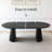 47"-83" Extendable Oval Dining Table Set With Upholstered Boucle Chairs, 3-In-1 Expandable Modern Dining Set-126302309